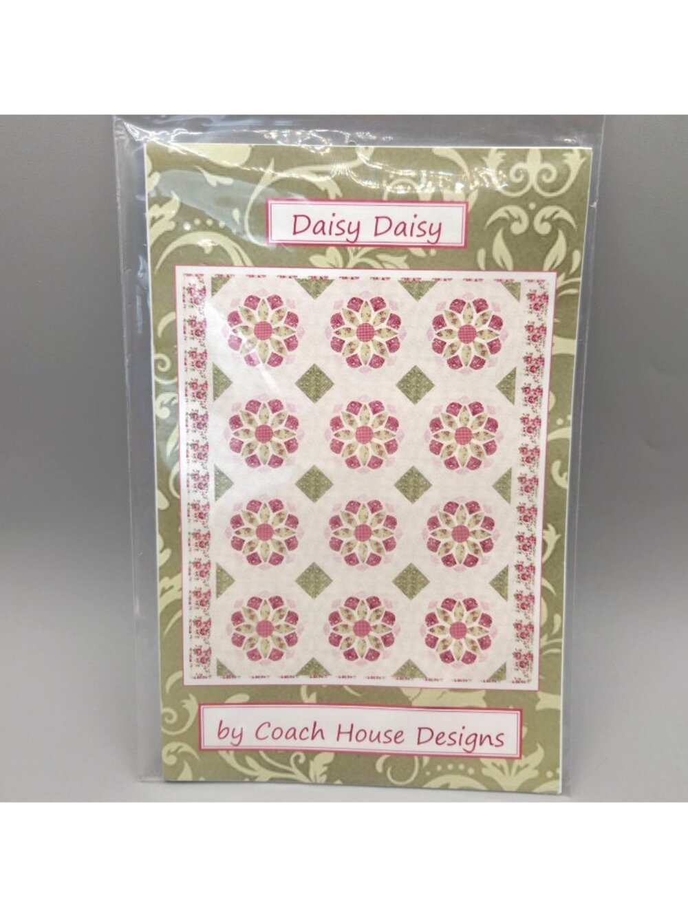 Daisy Daisy Quilt Pattern Coach House Designs Includes Color Fabric Guide